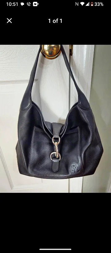 Dooney & Bourke Leather Shoulder Bag thumbnail