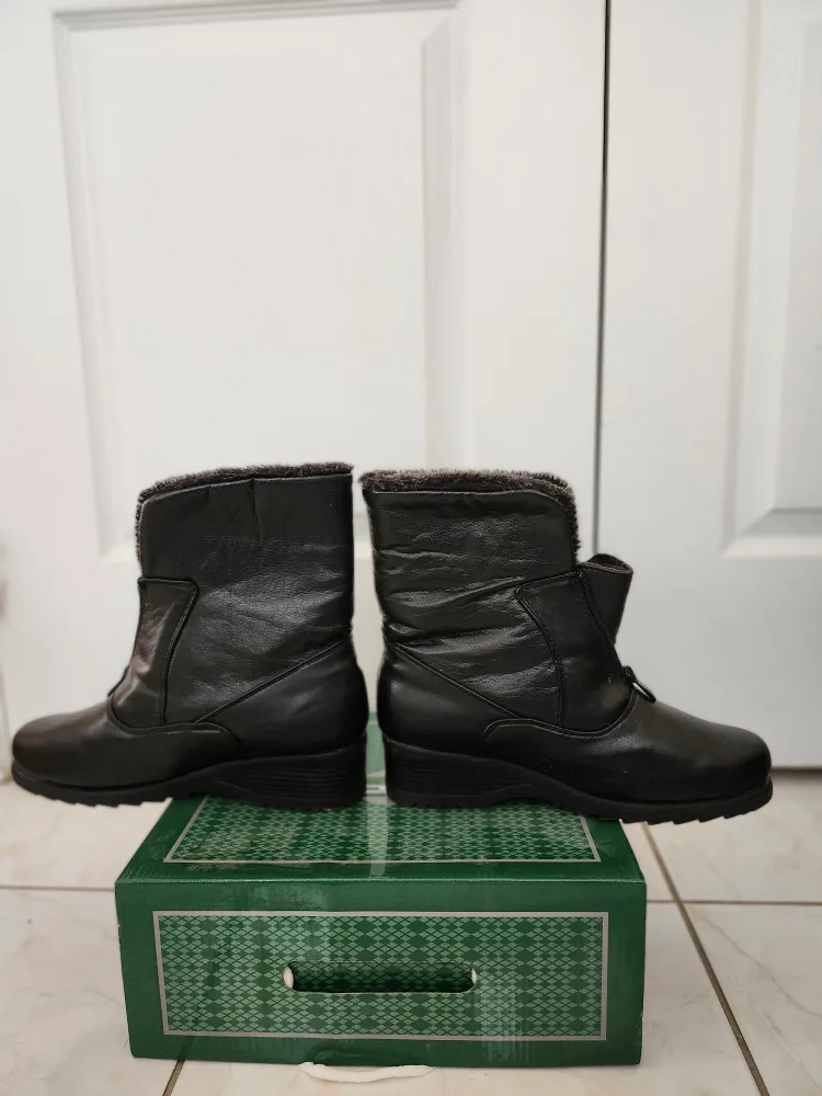 Black Winter Boots image indicator(2)