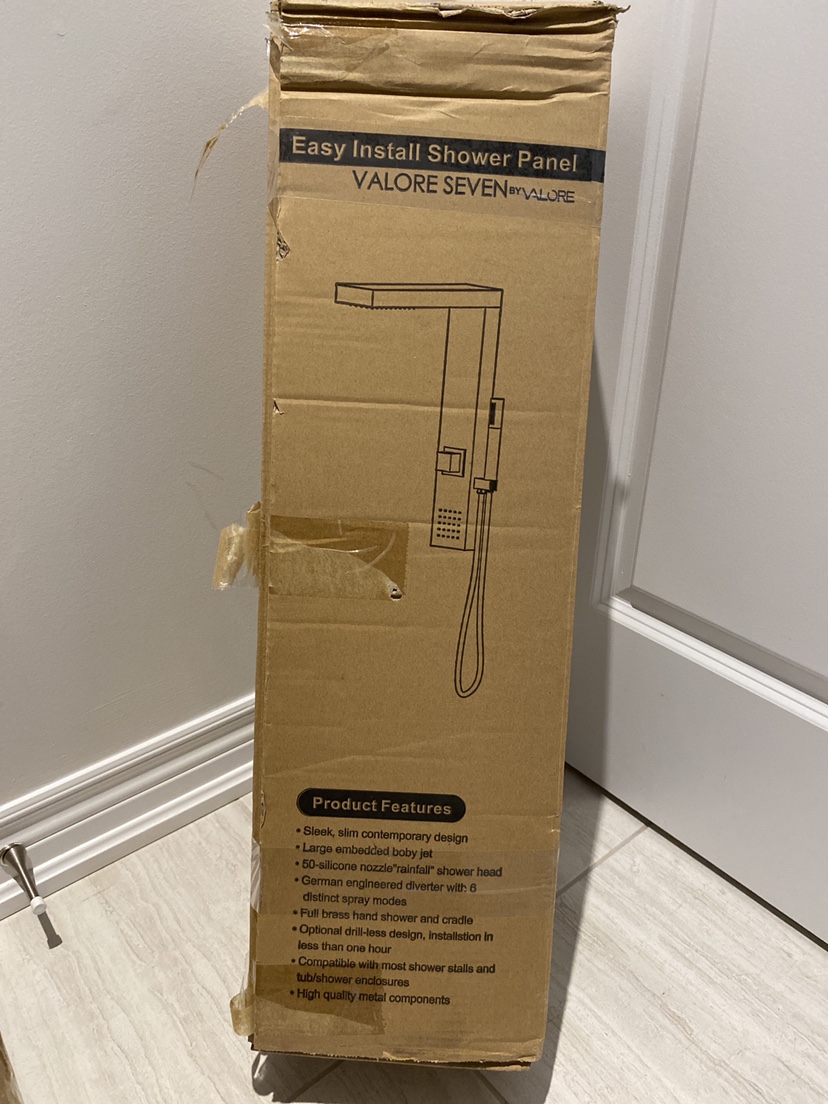 Valore Seven Shower Panel