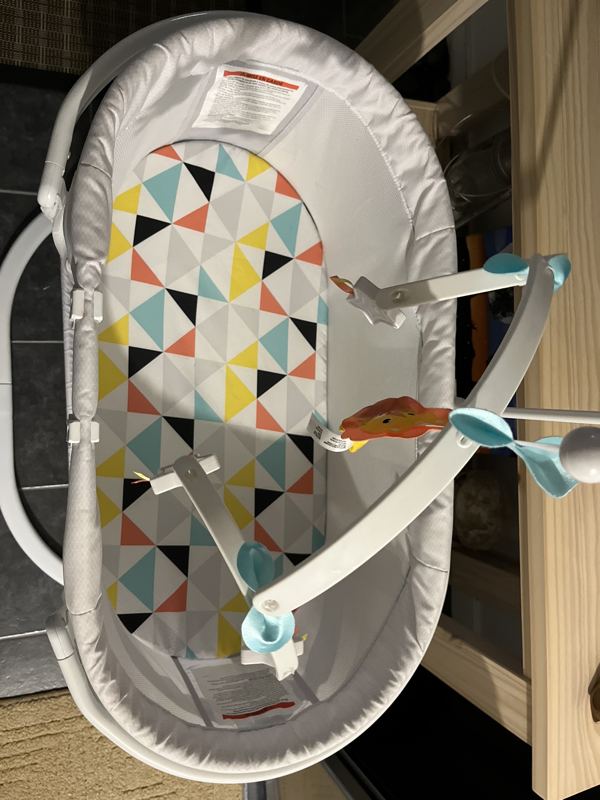 baby bassinet with storage space