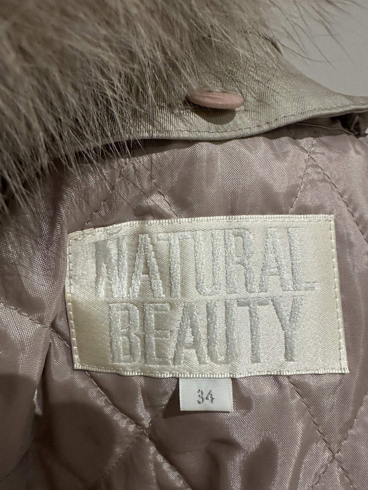 Fox Fur Collar Trench Coat - photo 5