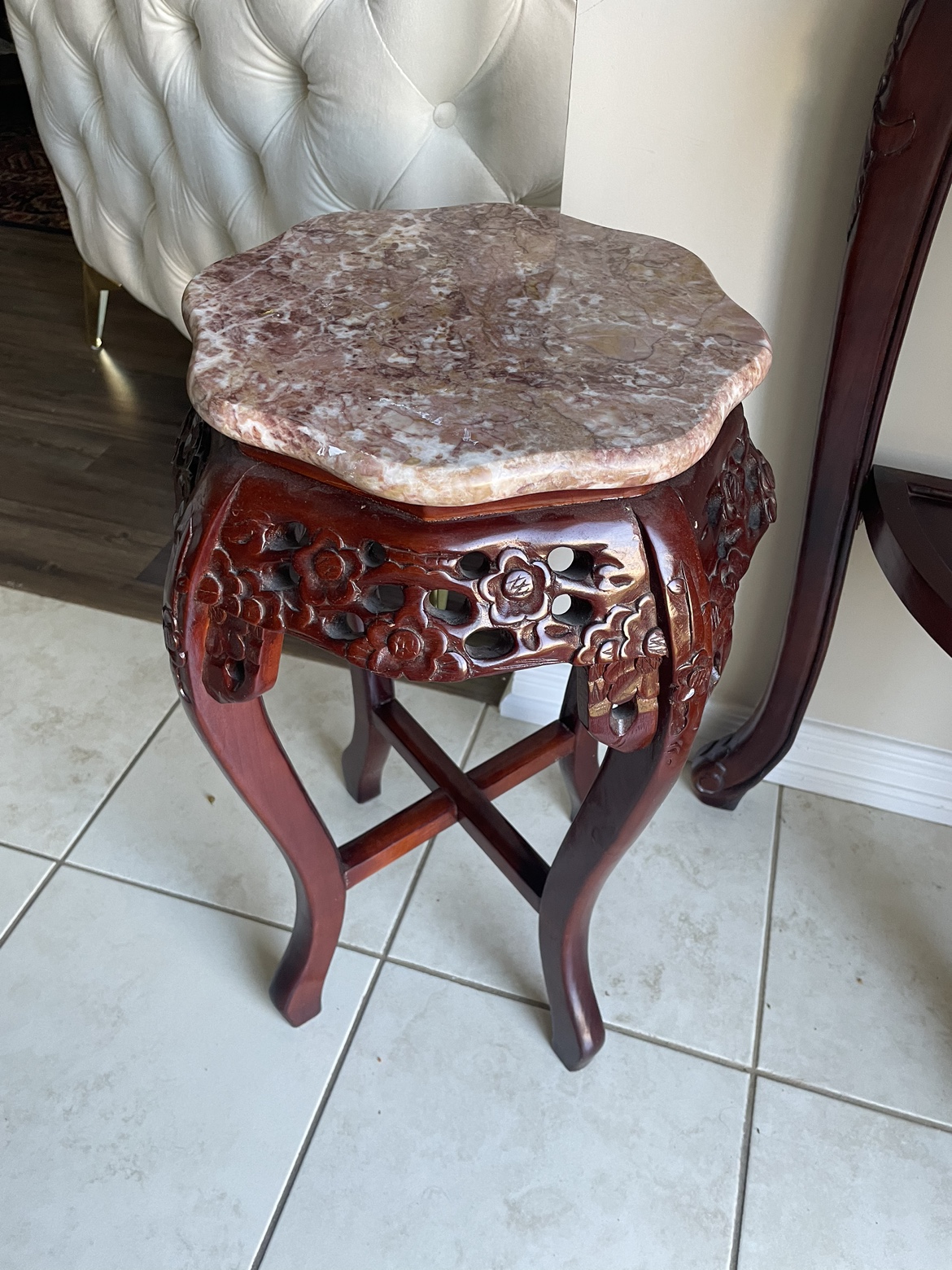 Marble Top Table Set - photo 2