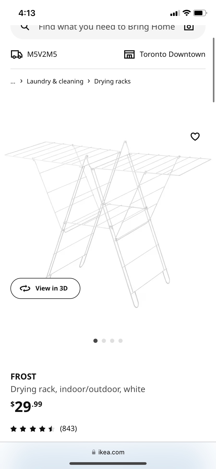 Drying rack FROST