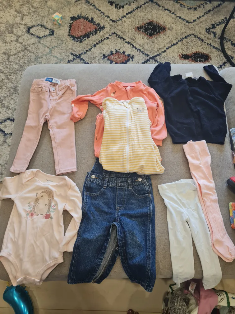 Baby Girl Clothes Bundle (Size 12-24Months) #freecycle thumbnail