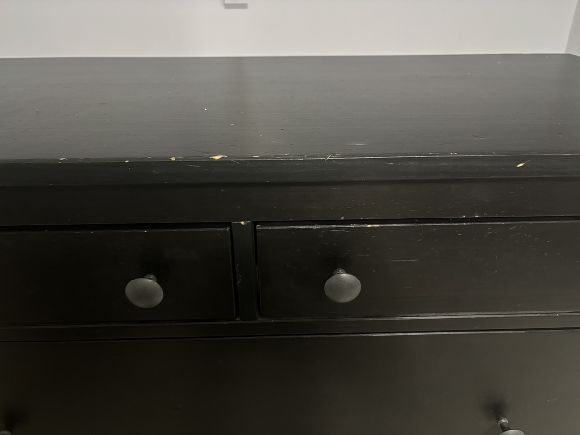 Black Chest of Drawers (IKEA Hemnes) - photo 4