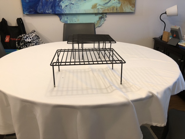 Set of 4 Wire Shelf Racks🧡