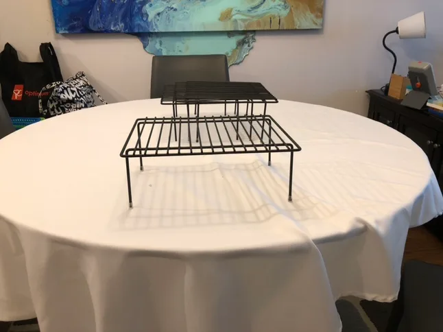 Set of 4 Wire Shelf Racks🧡 thumbnail