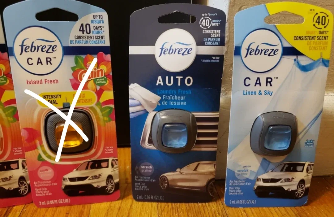 Febreze car clip image indicator(3)