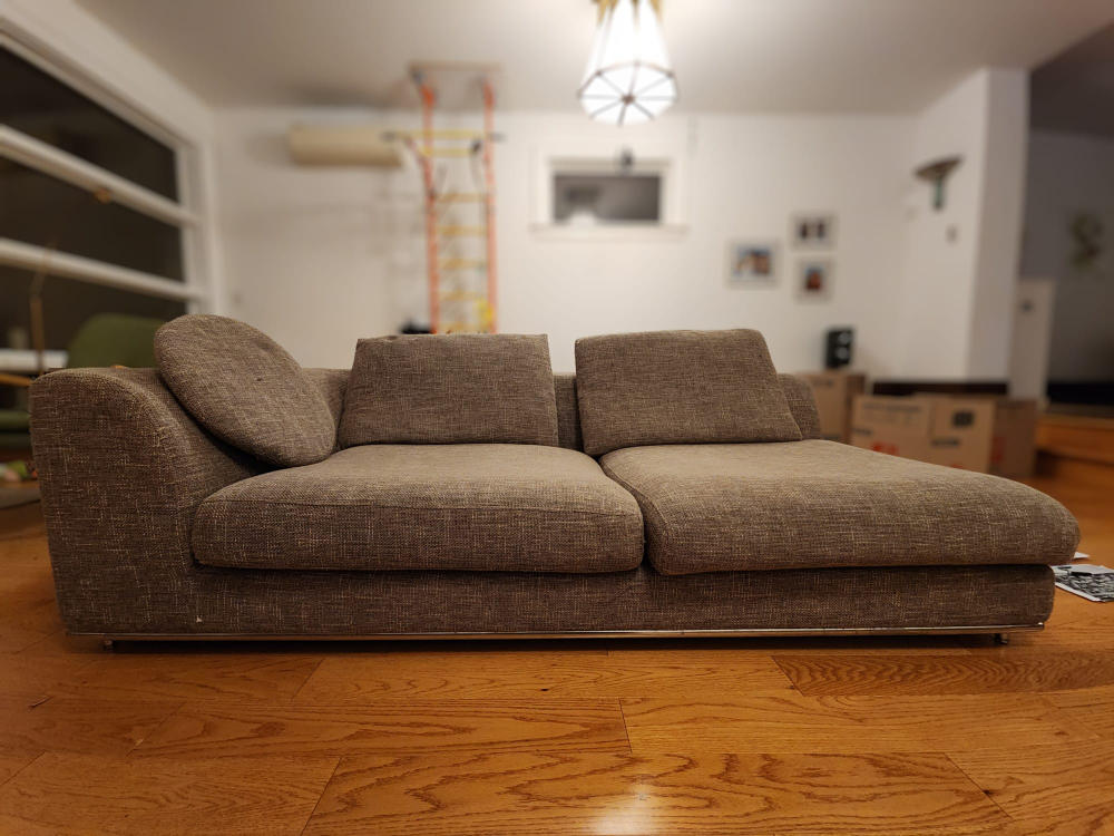 Sectional sofa with ottoman - photo 5