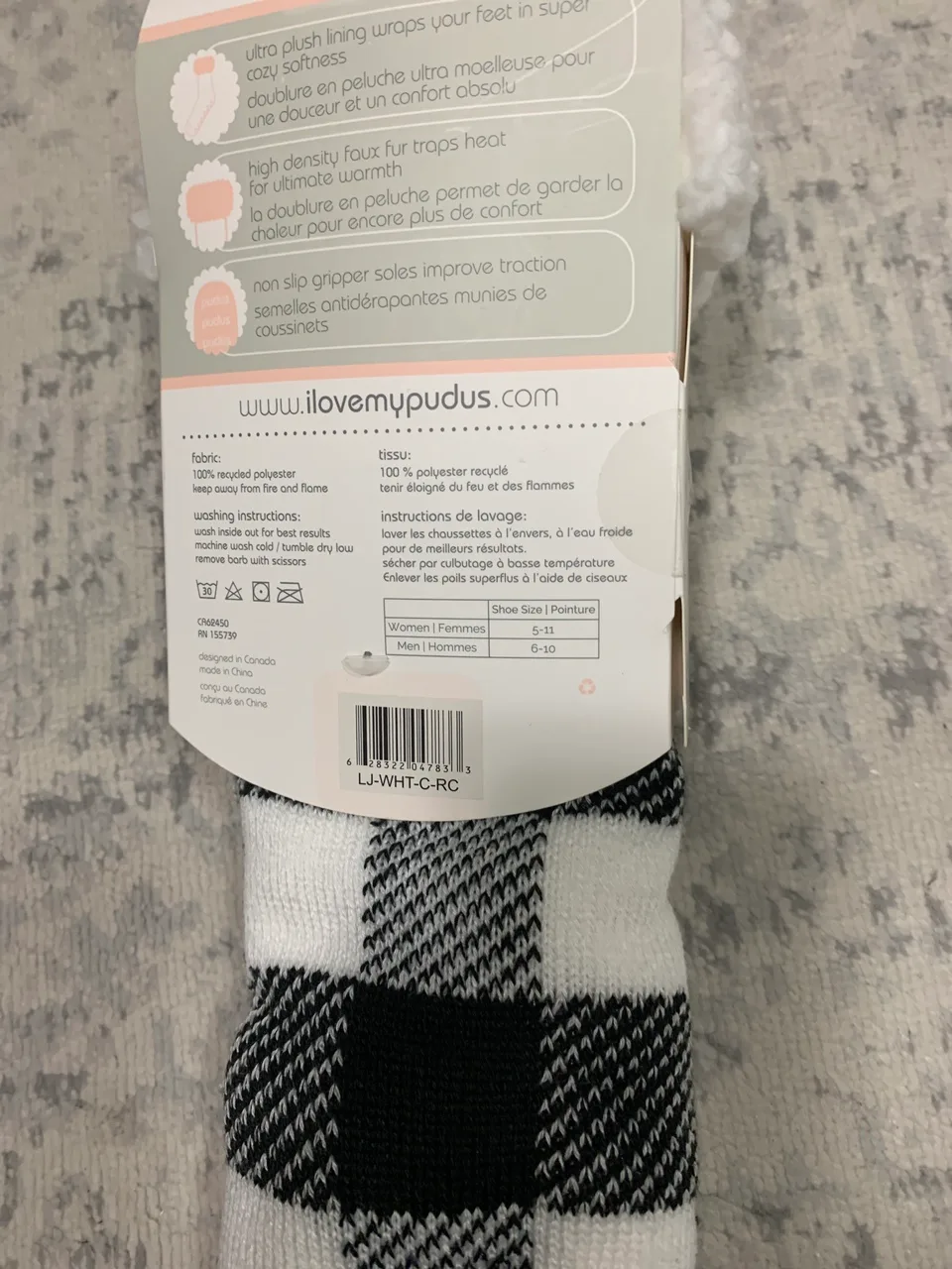 Pudus Slipper Socks image indicator(2)