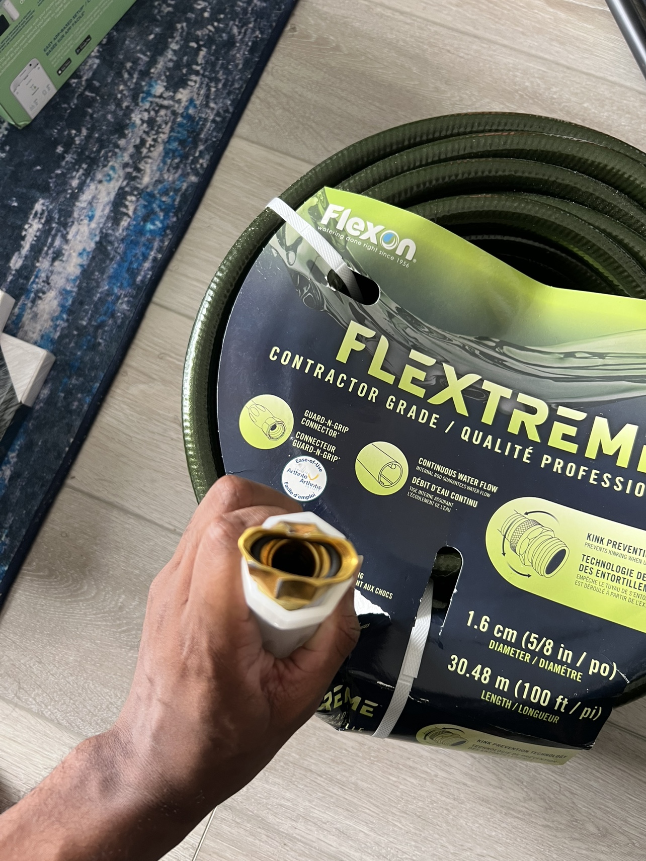 Flexxtreme Contractor Grade 100 ft Green Hose - photo 2
