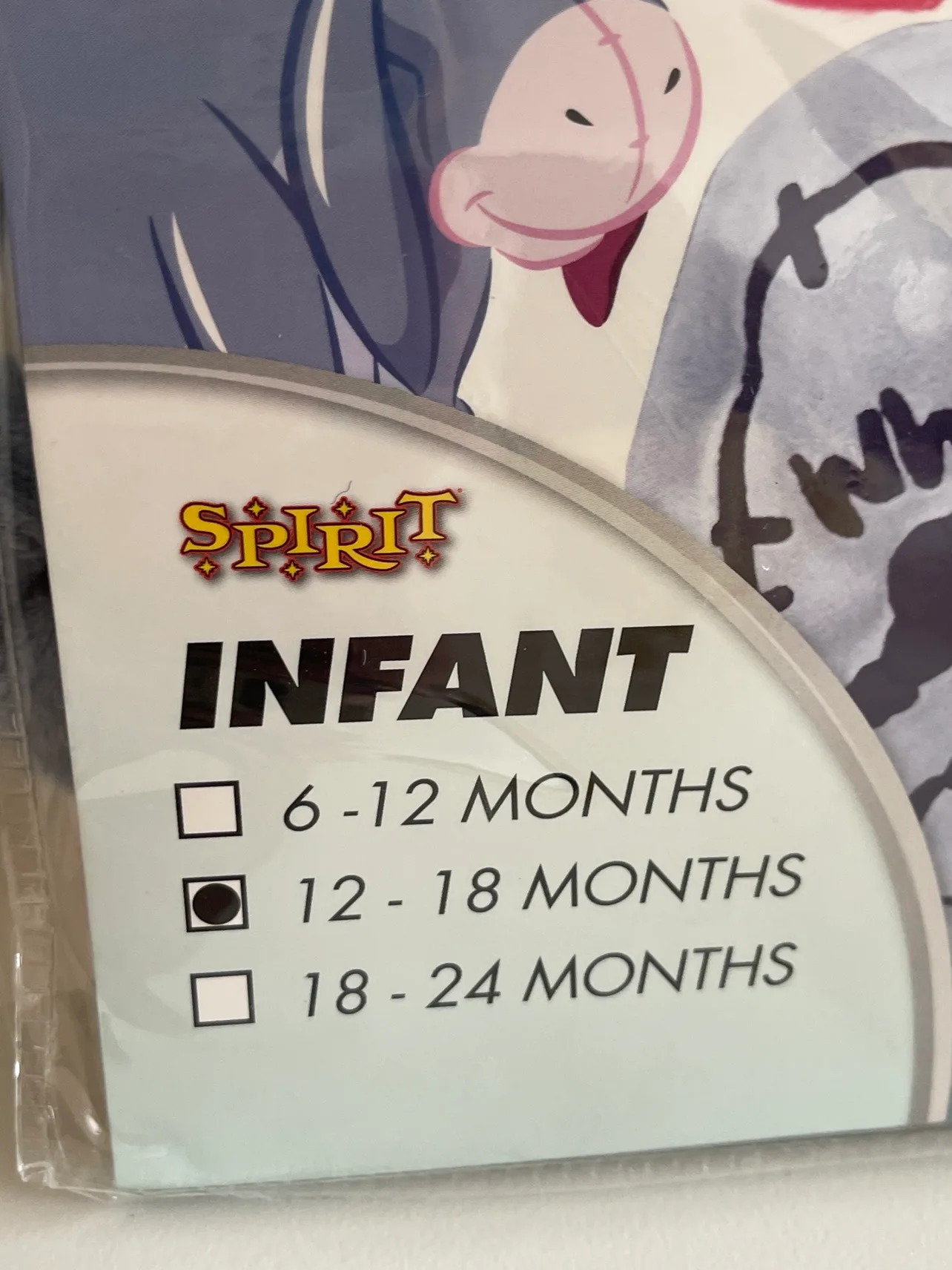 Disney Baby Eeyore Costume 12-18m image indicator(2)