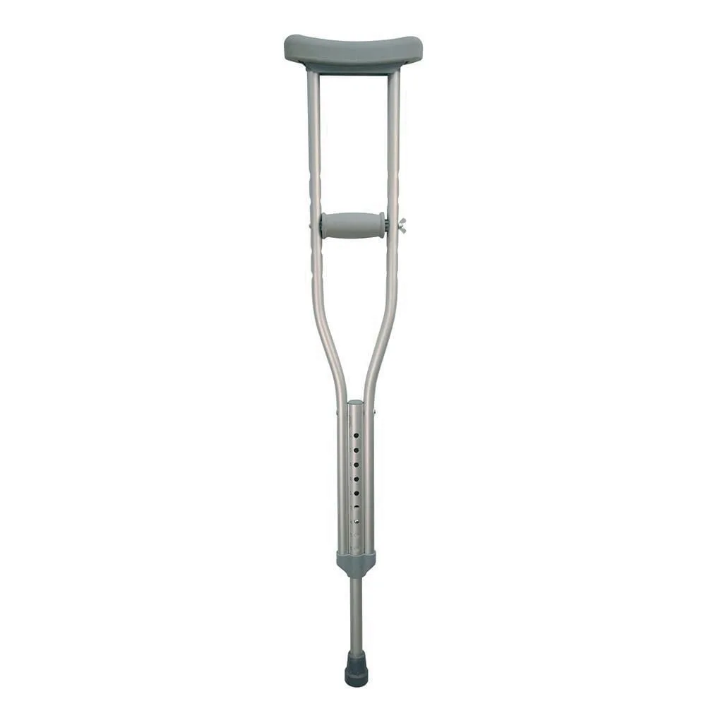 2 Aluminum Crutches Adult (Medium) 5’2” - 5’10” thumbnail