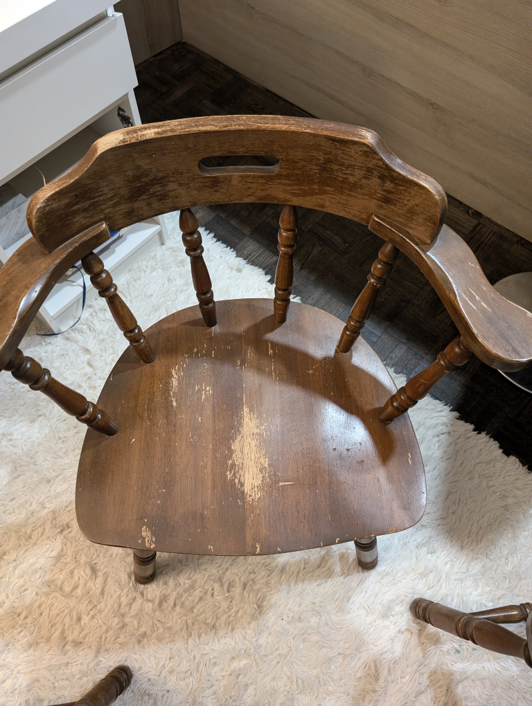 2 Wooden Chairs! - photo 2