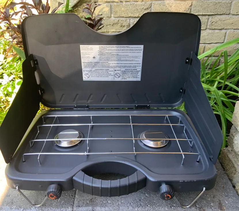 Ozark Trail 2 Burner Propane Gas Camp Stove thumbnail