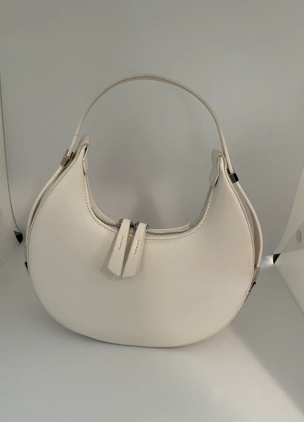 White Half Moon Bag thumbnail