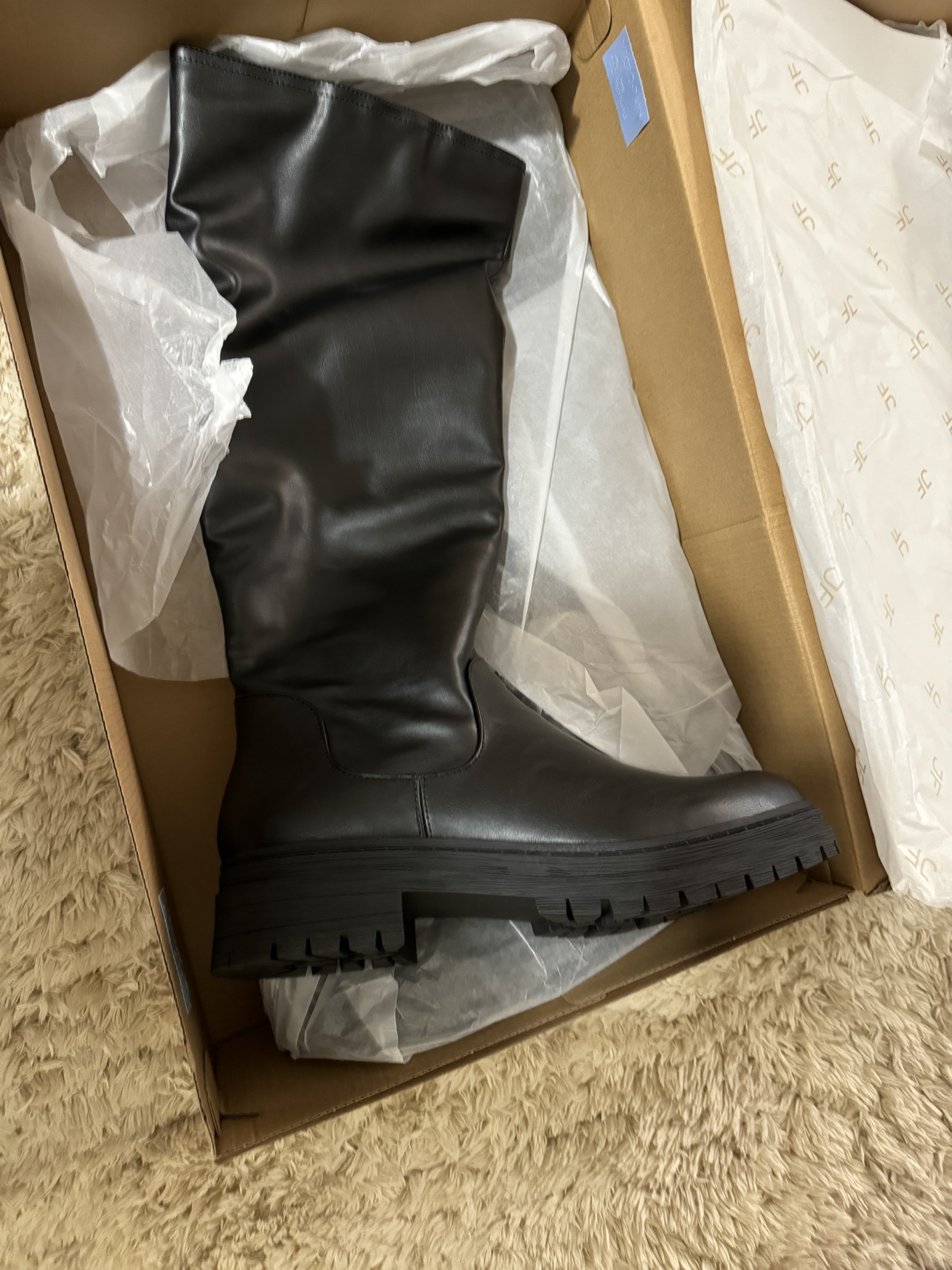 Black Knee-High Boots - photo 3
