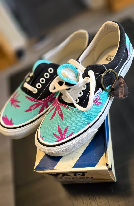 Vans OG Era LX Palm Leaf Pool Blue/Black thumbnail