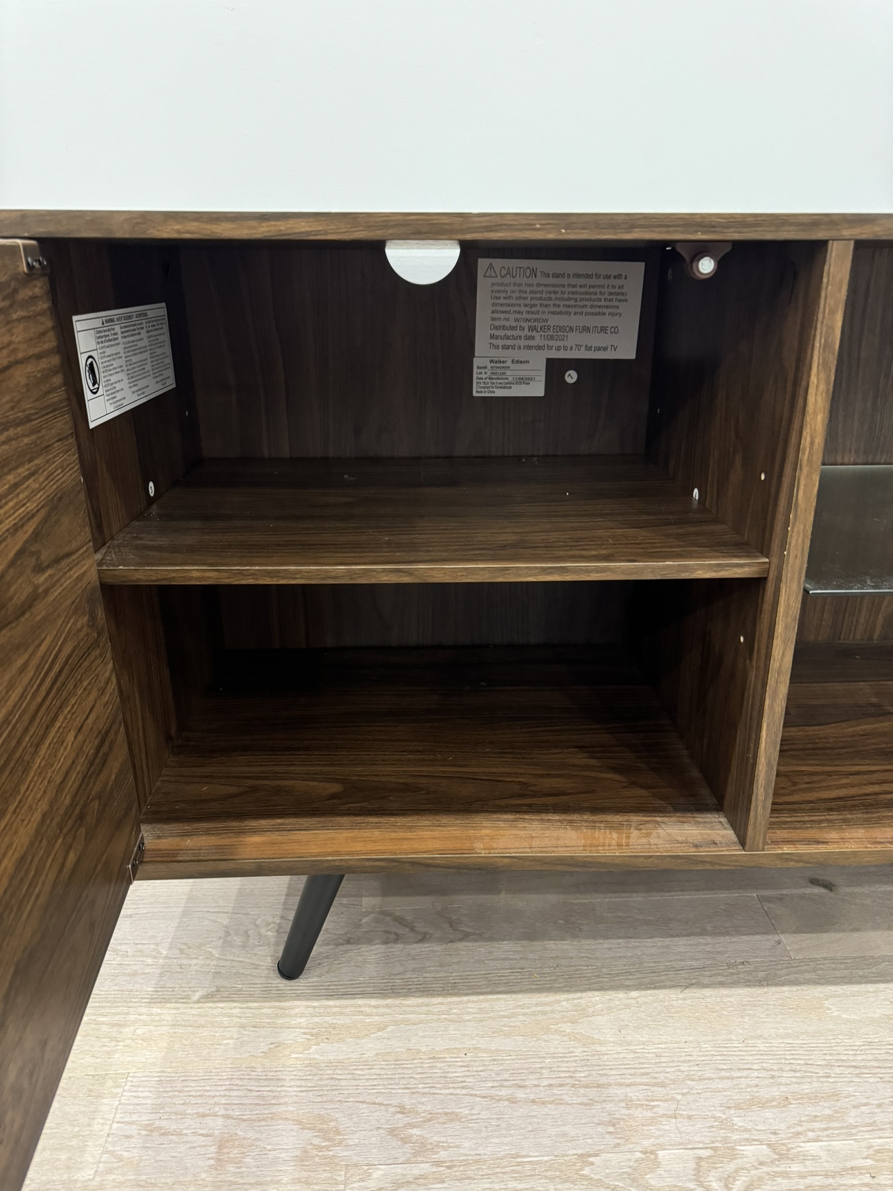 Brown TV Stand - photo 4