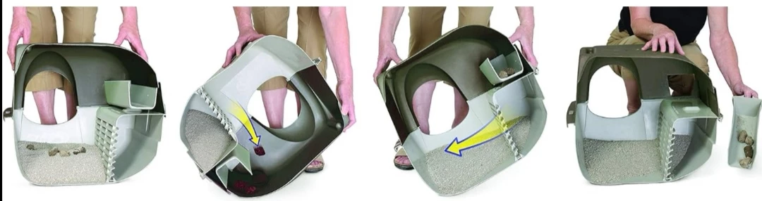 Omega Paw Roll N Clean Self Cleaning Litter Box - photo 2