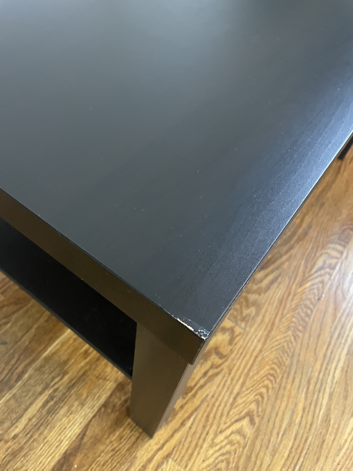 Black IKEA Coffee Table - photo 3