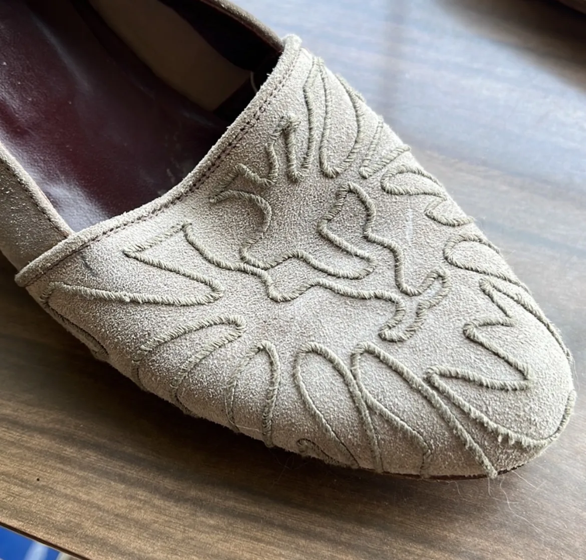 Vintage Anne Klein Suede Heels image indicator(3)