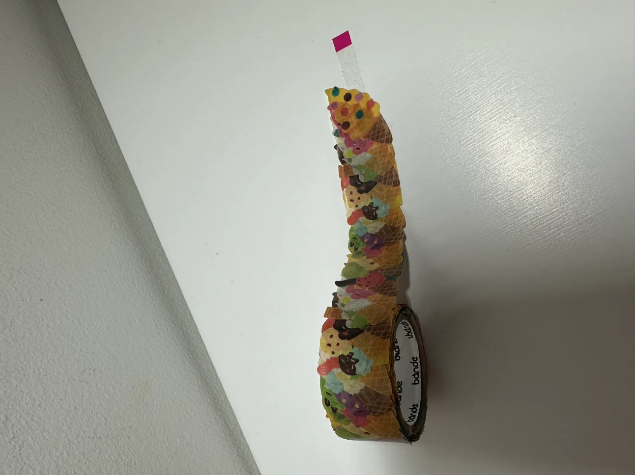 Ice cream sticker tape image indicator(2)