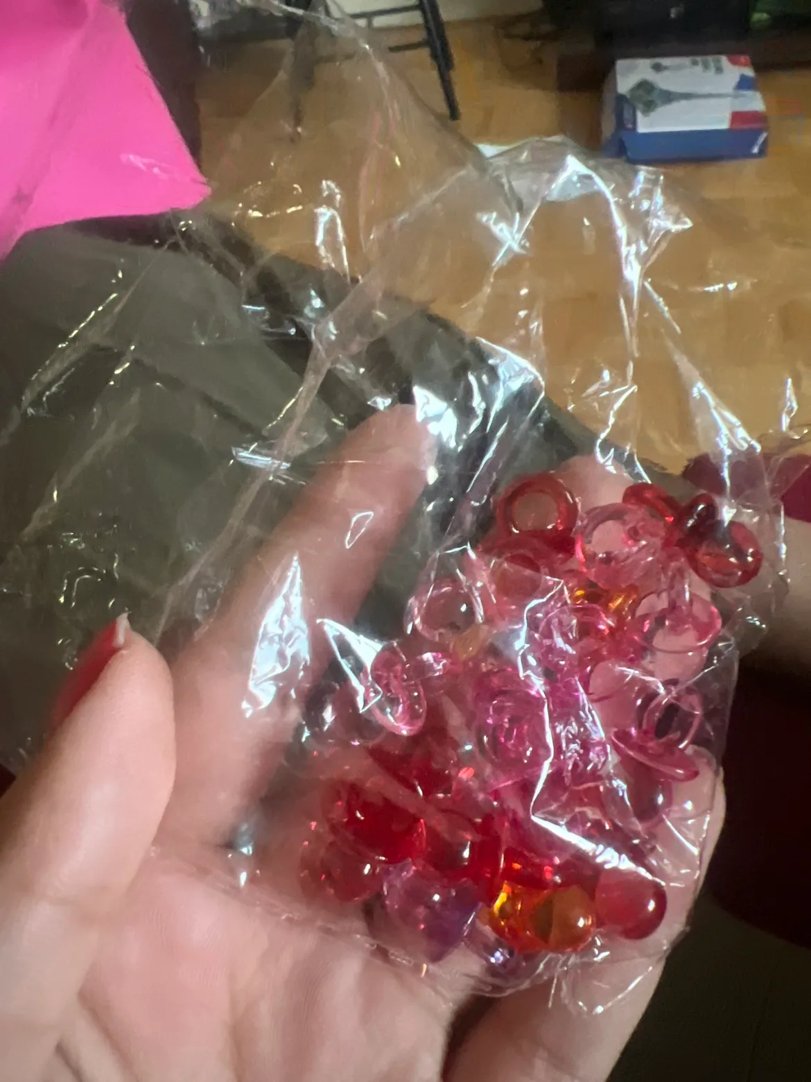 Mini pacifier gems for baby shower image indicator(2)