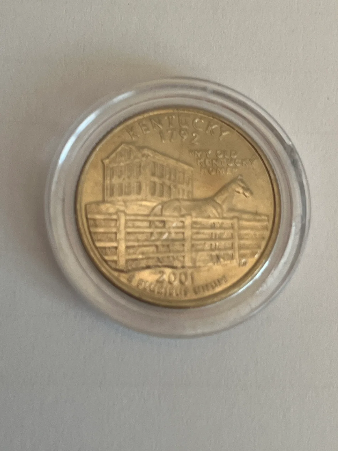 2001 D Kentucky State Uncirculated Quarter image indicator(3)