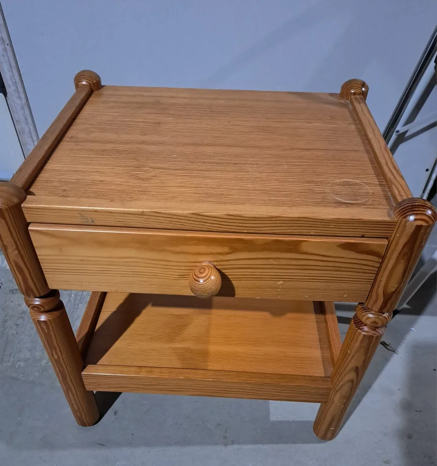 Wooden Nightstand thumbnail