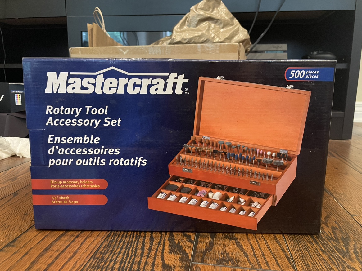 Mastercraft Rotary Tool Accessory Set