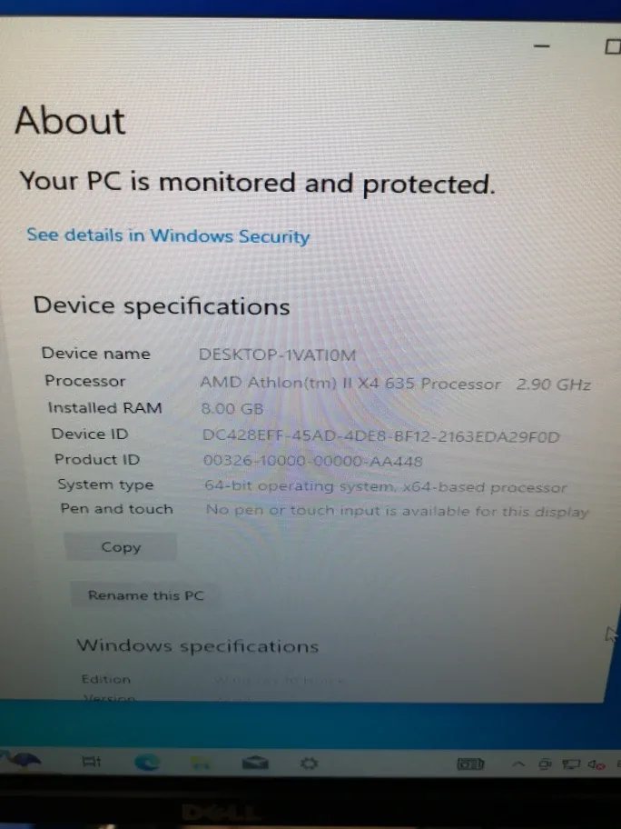 Acer Aspire Desktop Computer set pc image indicator(6)