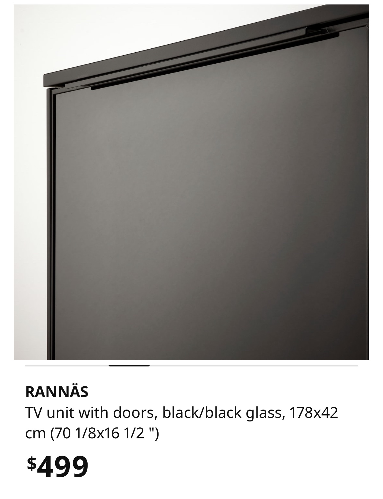 IKEA RANNÅS TV Unit - photo 3