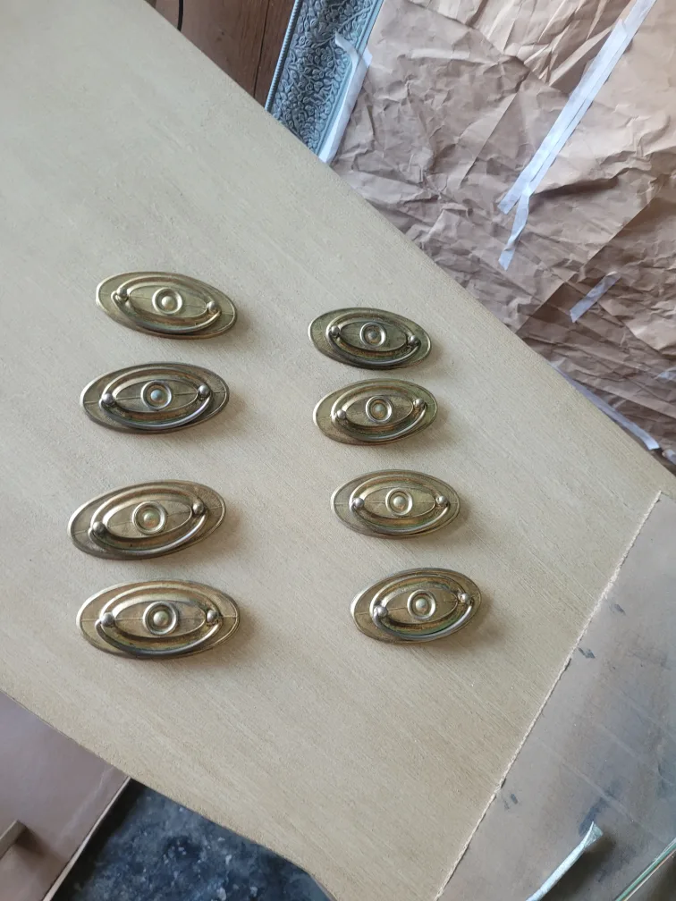 Set of 8 Oval Cabinet Pulls image indicator(4)