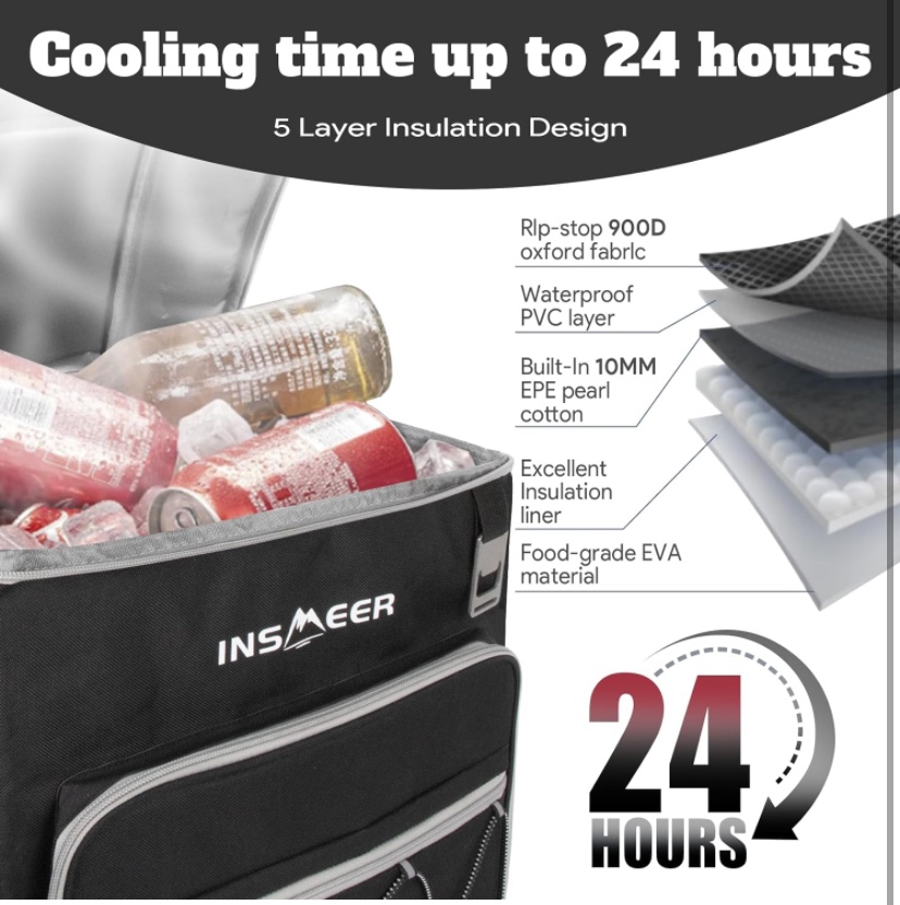 Rolling Cooler Cart - Brand New - photo 4