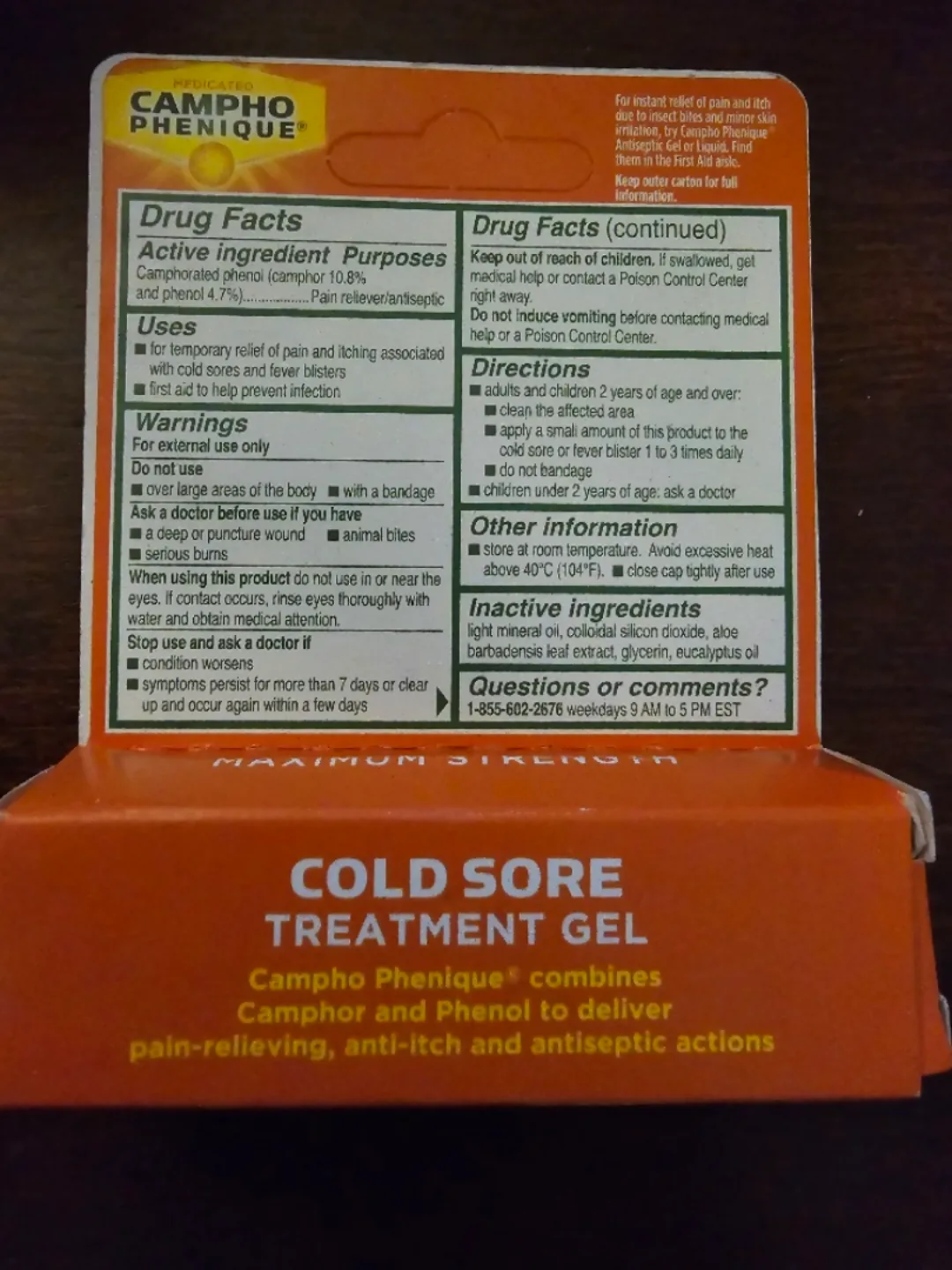 Nature Made Vitamin E3 & D3 5000 IU + Cold sore treatment gel image indicator(2)