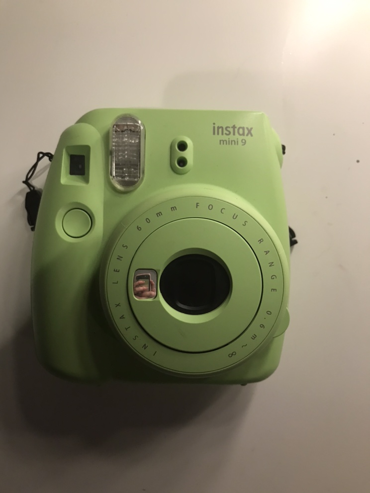 Lime green Instax Mini 9 Camera