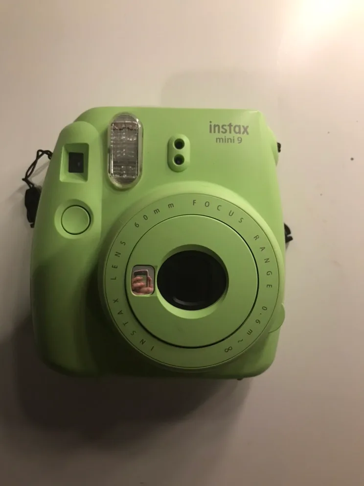 Lime green Instax Mini 9 Camera thumbnail