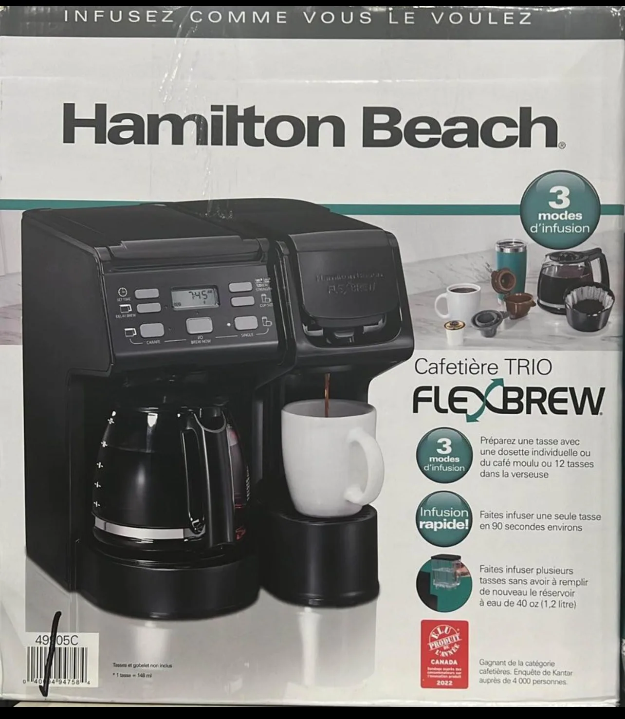 Hamilton Beach FlexBrew Coffee Maker thumbnail
