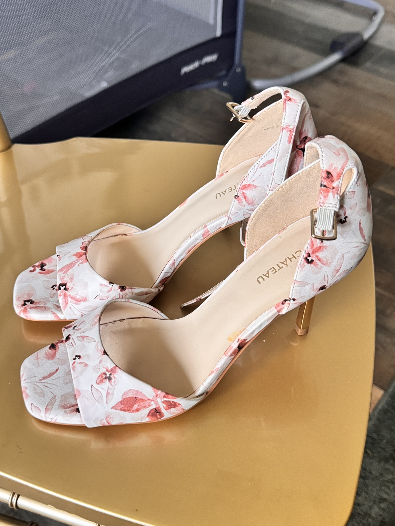Le Chateau Floral Heels size 8 - photo 3