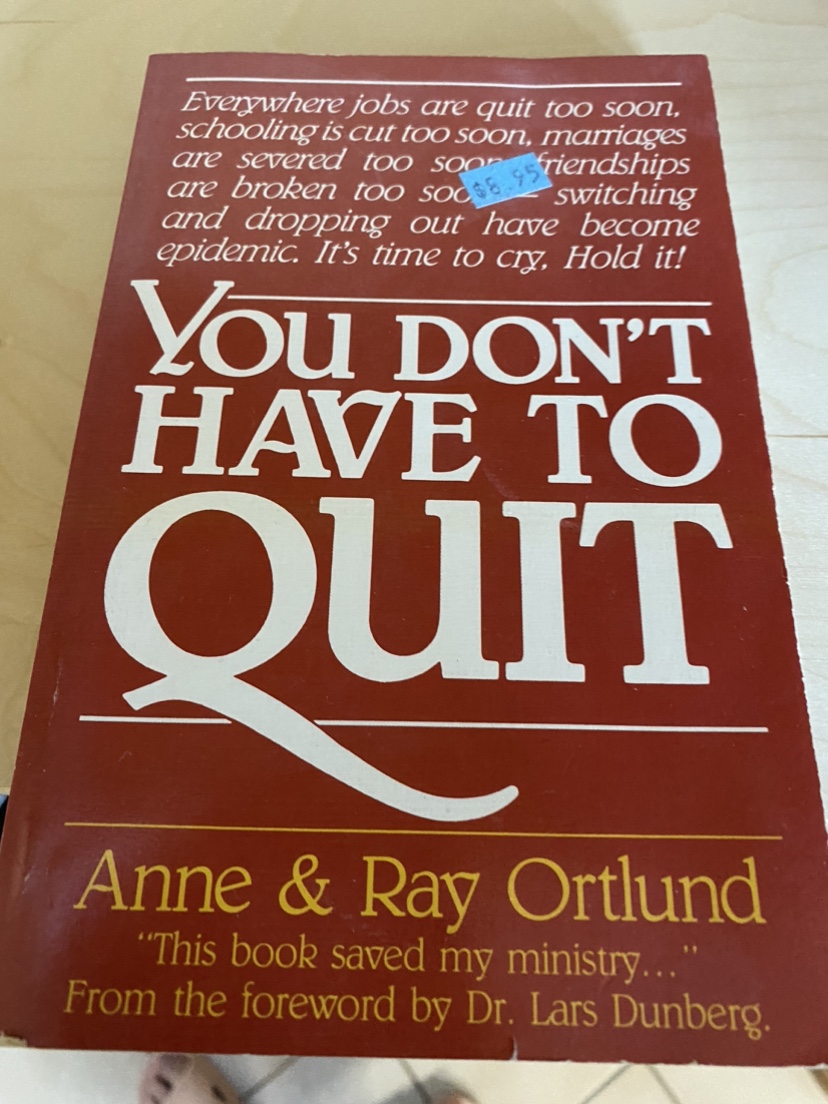 You Don't Have To Quit - photo 2