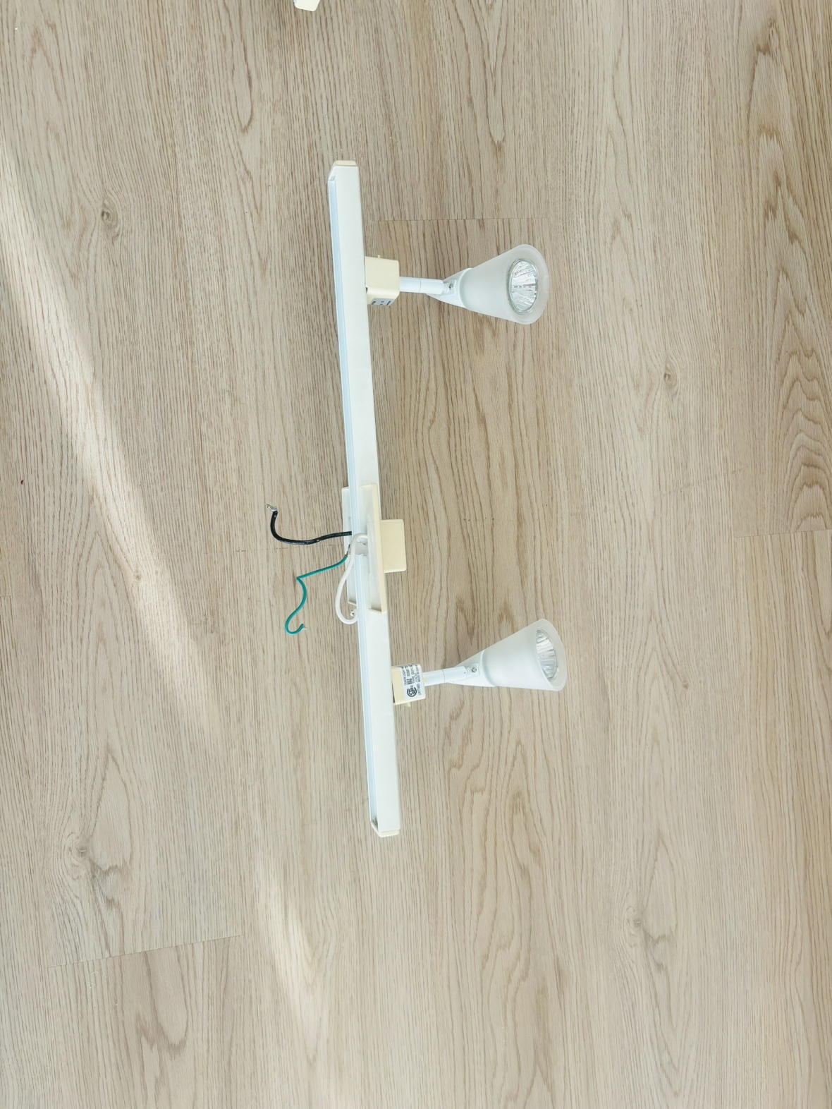 White Track Lighting Fixture #freecycle
