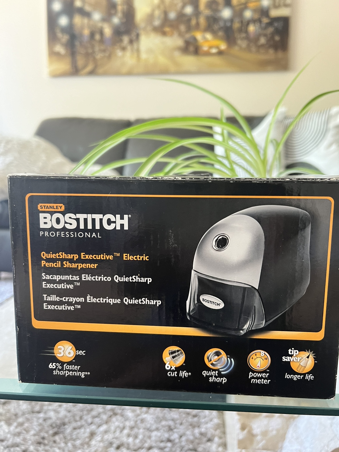 Bostitch QuietSharp Executive Electric Pencil Sharpener