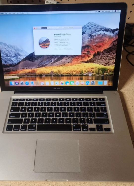 MacBook Pro 15" Late 2010