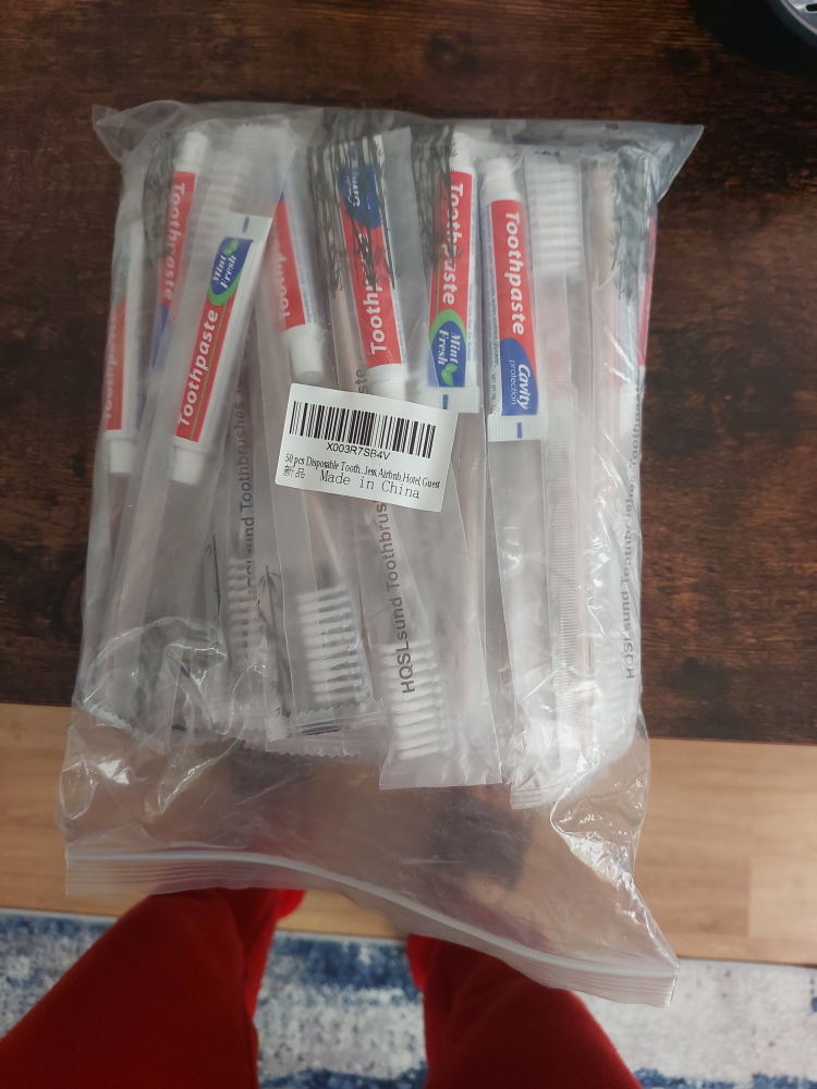 Disposable Toothbrush and Toothpaste - photo 2