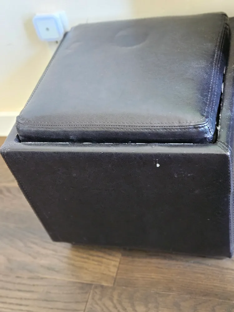 Black Storage Ottoman image indicator(2)