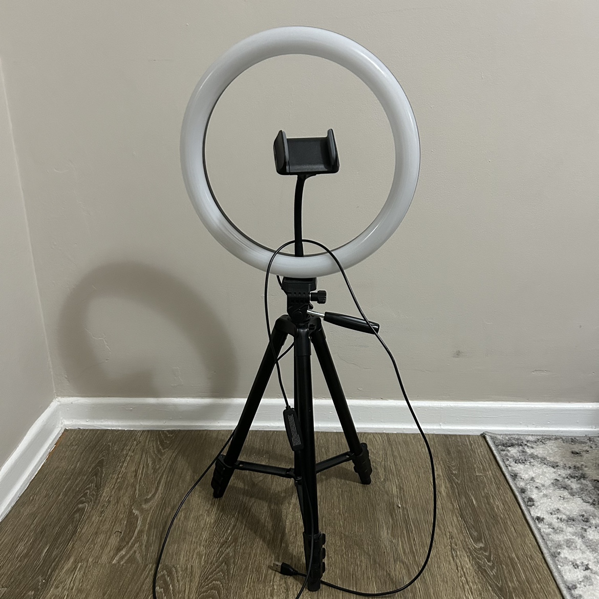 12" Ring Light, Selfie Ring Light with 3 Color Modes, Tripod - photo 3