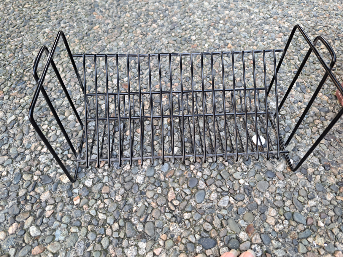 Black Metal Magazine Holder