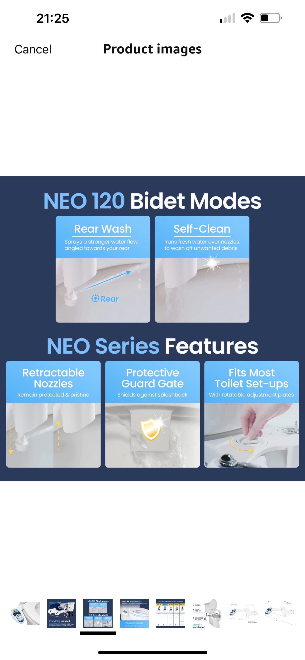 LUXE Bidet NEO 120🧡 - photo 5