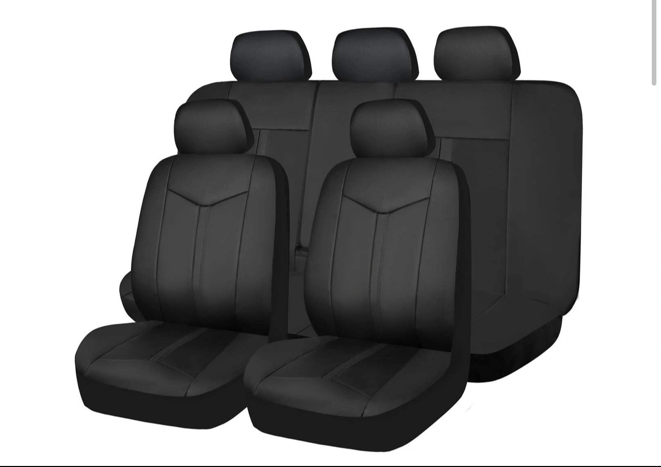 Black Leather Car Seat Covers
